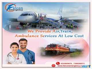 Falcon Train Ambulance in Guwahati is considered an Appropriate Solution