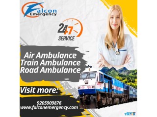 Falcon Train Ambulance in Ranchi- Outdoing our capacity to offer the best service