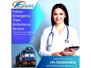 Falcon Train Ambulance in Varanasi - Transparency implied at the time of booking
