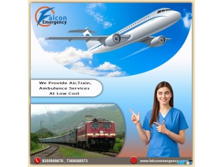 Falcon Train Ambulance in Siliguri Provide Non-Complicated Medical Transportation