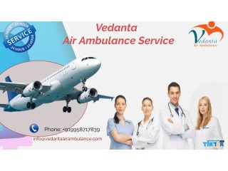 Take Air Ambulance Service in Vellore by Vedanta with World Class Medical Support