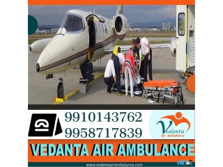 Take Air Ambulance Service in Visakhapatnam by Vedanta with Experienced Medical Team
