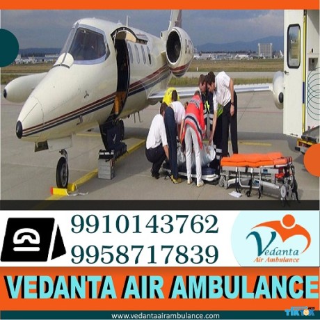 take-air-ambulance-service-in-visakhapatnam-by-vedanta-with-experienced-medical-team-big-0