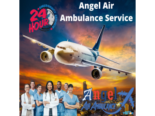 Angel Air Ambulance Service in Kolkata with Reliable Medical Equipment