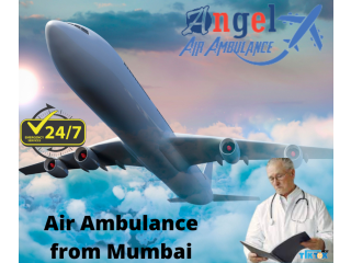Hire Angel Air Ambulance Service in Mumbai with Superb Medical Tool