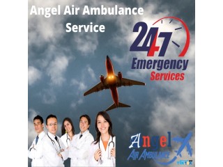 Hire Affordable Price Charter Aircraft Ambulance Service in Delhi by Angel