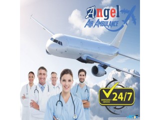 Pick Angel Air Ambulance Service in Ranchi-Hi-tech Medical Equipment