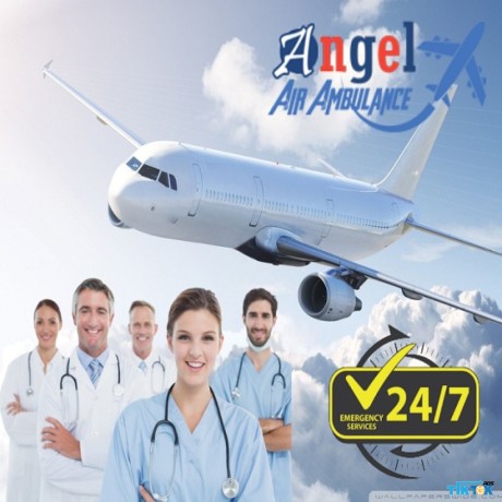 pick-angel-air-ambulance-service-in-ranchi-hi-tech-medical-equipment-big-0