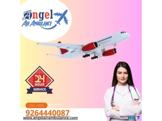 Avail Angel Air Ambulance Service in Bokaro With First Class ICU Setup