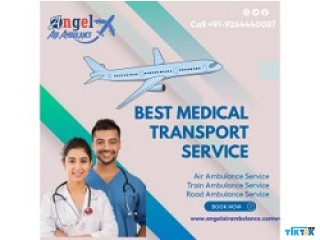Select Angel Air Ambulance Service in Lucknow With The Best Emergency ICU Facility