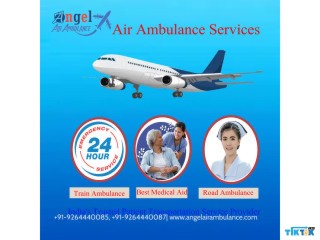 Get Low-Cost Angel Air Ambulance Service in Jabalpur With ICU Facility