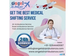Choose Angel Air Ambulance Service in Gaya With Best Medical Equipment