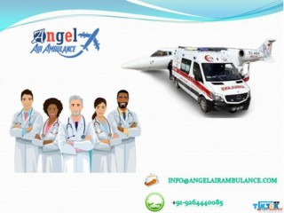 Take Angel Air Ambulance Service in Bhagalpur With A Responsible Medical
