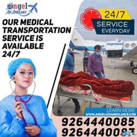 acquire-angel-air-ambulance-service-in-gaya-with-most-trusted-medical-unit-big-0