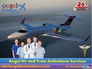 Select Angel Air Ambulance Service In Dimapur With Superior Medical Facilities