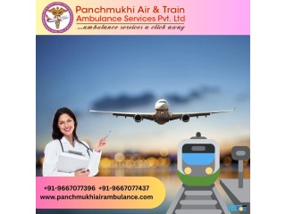 Panchmukhi Air and Train Ambulance Services in Patna with Trusted Medical System