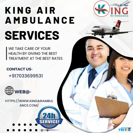air-ambulance-service-in-jabalpur-by-king-highly-well-trained-medical-staffs-big-0
