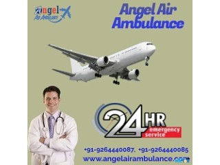 Avail Angel Air Ambulance Service In Darbhanga With Superb Modern ICU Setup
