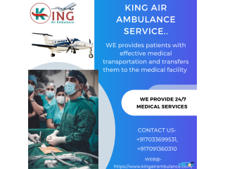 Air Ambulance Service in Siliguri by King- World –class efficient emergency care