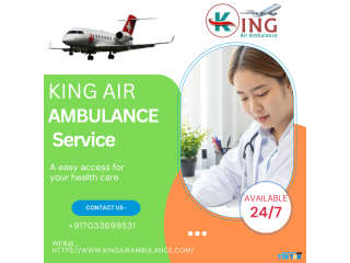 Air Ambulance Service in Bangalore by king- Shift All Type of Patient with limited Time