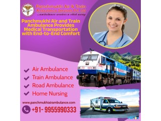 Panchmukhi Train Ambulance in Guwahati Shifts Patients in a Safety Compliant Manner