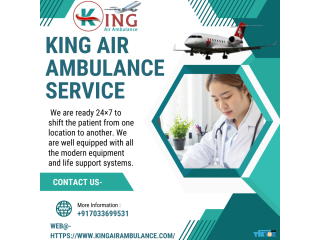 Air Ambulance Service in Chandigarh by King- ICU-equipped Aircraft