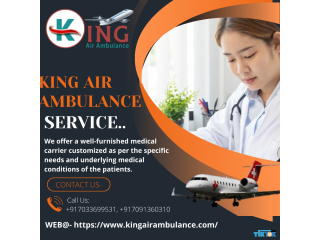 Air Ambulance Service in Kolkata by King- Swiftest Medical Air Transportation
