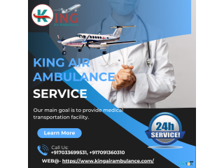 Air Ambulance Service in Bhubaneswar by King- Excellent Aircraft for Safe Patient Transfer