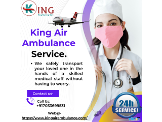 Air Ambulance Service in Jamshedpur by King- Deliver Emergency Medical Evacuation