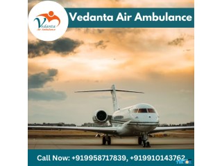 Choose Vedanta Air Ambulance from Delhi with Emergency Medical Treatment