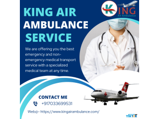 Air Ambulance Service in Delhi by King- 24/7 Patient Conveyance for the Safe Transfer