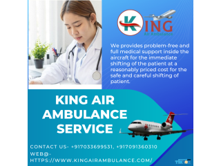 Air Ambulance Service in Kolkata by King- Safe and Comfortable