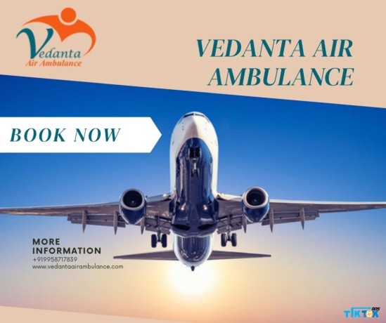 obtain-vedanta-air-ambulance-from-patna-with-proper-medical-care-big-0