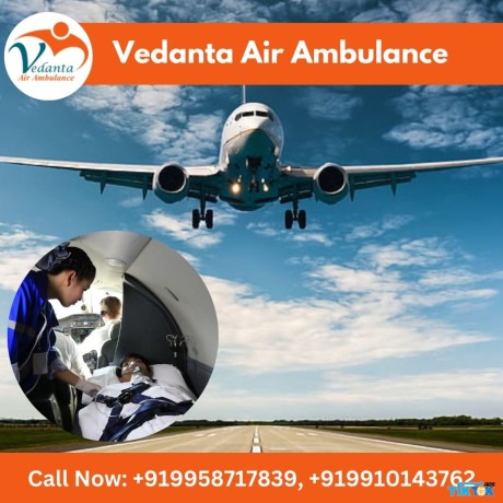 obtain-vedanta-air-ambulance-from-kolkata-with-amazing-medical-amenities-big-0