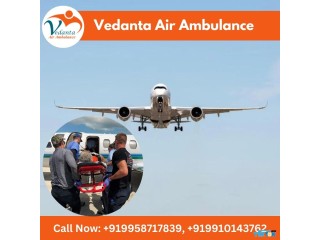Choose Vedanta Air Ambulance from Guwahati with Innovative Medical Features