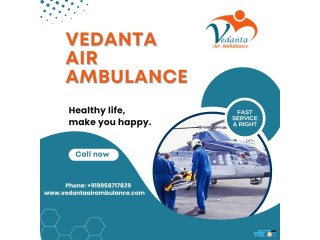 Get Top-Level Vedanta Air Ambulance from Ranchi for the Life-Care Medical Facility