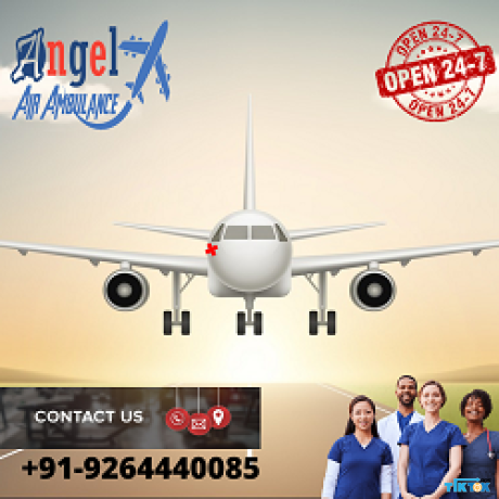 hire-medical-transportation-through-angel-air-ambulance-services-in-ranchi-big-0
