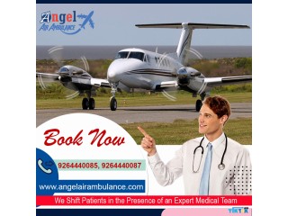 Get Angel Air Ambulance Services in Bangalore With health Assist Medical Doctors Team