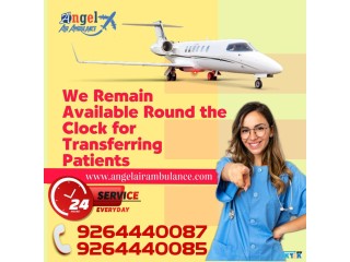 Select Angel Air Ambulance Service in Raipur With Updated Medical Machine