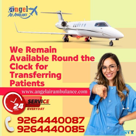select-angel-air-ambulance-service-in-raipur-with-updated-medical-machine-big-0