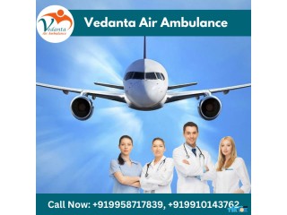 Avail Vedanta Air Ambulance from Patna with Matchless Medical System