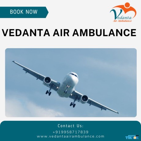 take-vedanta-air-ambulance-in-delhi-with-superb-medical-assistance-big-0