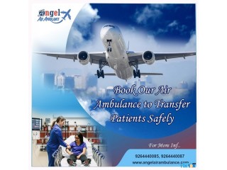 Utilize Angel Air Ambulance Service in Guwahati with PICU Setup at a Low Price