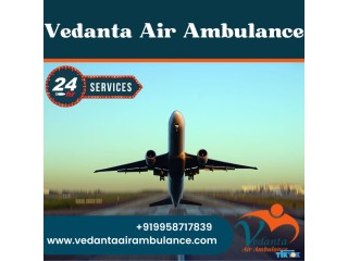 Utilize Vedanta Air Ambulance in Patna with Fabulous Medicinal Care