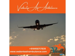 Pick Vedanta Air Ambulance in Kolkata with Innovative Medical Support