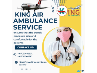 Air Ambulance Service Jamshedpur in by King- Safe and Comfortable