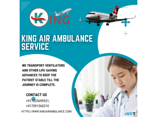 Air Ambulance Service in Raipur by King- Get High-Class Air Ambulance