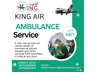 Air Ambulance Service in Bhopal by King- Take Superb Air Ambulance
