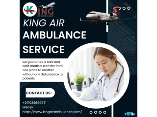 Air Ambulance Service in Dibrugarh by King- Deliver Medication to the Patients
