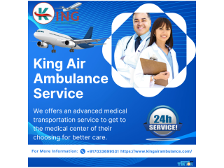 Air Ambulance Service in Siliguri by King- Well-Organized Medical Transportation